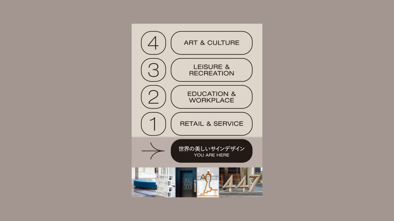 世界の美しいサインデザイン