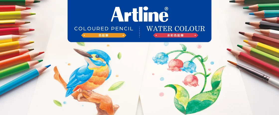 多彩な色合いと多様な使い方で表現の幅を広げる！ 「Artline 色鉛筆 ＆ 水彩色鉛筆」